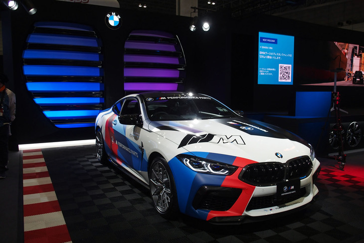 BMWブースの様子。
