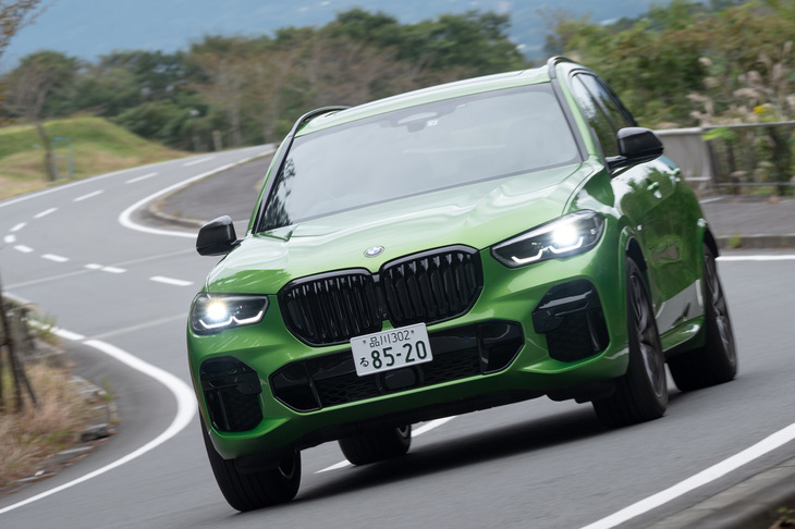 BMW X5 xDrive40d Mスポーツ（写真：向後一宏）
