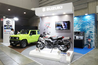 【人とくるまのテクノロジー展2019 横浜】スズキが四輪、二輪、マリン事業における取り組みを紹介