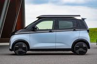 太陽光発電で年間3000km走れる「日産サクラ」のプロトタイプが登場【ジャパンモビリティショー2025】の画像