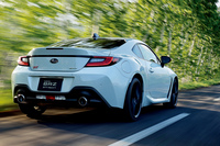 スーパー耐久シリーズに参戦する「BRZ」のノウハウを生かした、サーキット由来の改良が期待されるアプライドD。登場は2024年夏または同年秋とのうわさだ。（写真はアプライドC）