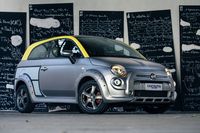 『カタウィキ』の最新出品車から。ミラノのカスターニャが2008年に製作した「フィアット500 4×4ウッディーワゴン」。