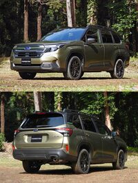 アウトドアレジャーに好適な仕様・装備が特徴のストロングハイブリッドモデル「X-BREAK S：HEV」。