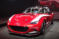 ワンメイクレース仕様車「グローバルMX-5カップカー」。