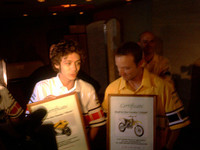 第256回：まさにアスファルト上のピーターパン！バレンティーノ・ロッシさまとワタシ（笑）の画像