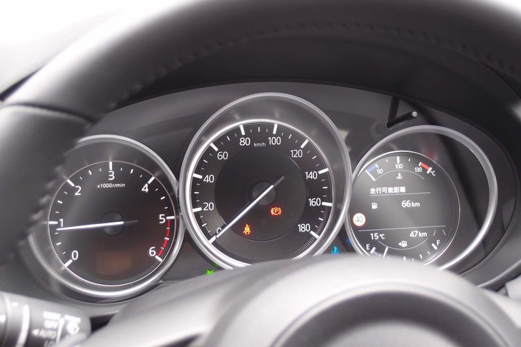 マツダCX-5 XDスマートエディション（メーターパネル）