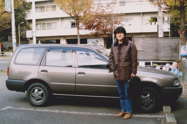 90年に購入した「日産ADワゴン」。乗り心地は悪かったが、積載性は抜群だった。