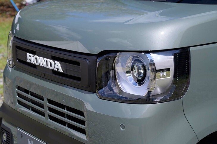 ホンダN-BOXジョイ ターボ 「アクティブフェイスパッケージ」装着車（フロントマスク）
