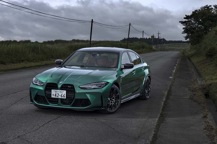 2021年3月からデリバリーが始まった新型「BMW M3コンペティション」。まずは後輪駆動モデル（試乗車も）から導入され、話題の4WDモデルは秋以降の導入となる。