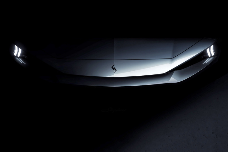 2027年に正式発表されるといわれる、次期「日産スカイライン」。日産らしさを体現しブランドの情緒的価値と革新性を担う“ハートビートモデル”と位置づけられている。写真は、そのティーザー画像のひとつ。