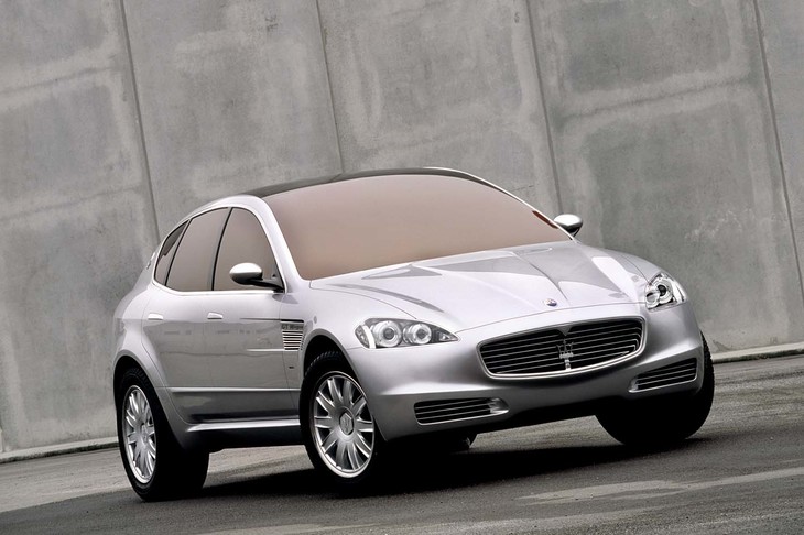 20年前に描かれたマセラティ用のSUV「クーバン」。未来を予見したかのようなコンセプトはさすが巨匠ジョルジェット・ジウジアーロ、といえるでしょう。（photo：CGライブラリー）