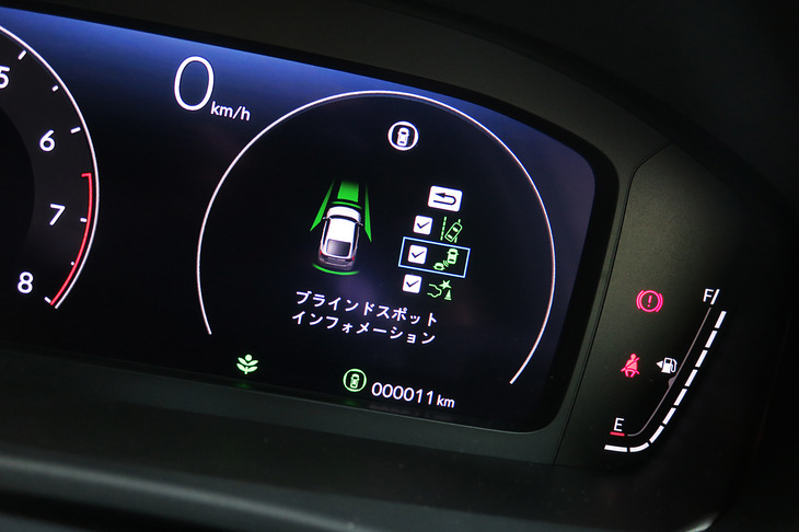 ホンダ・シビックEX（メーター）