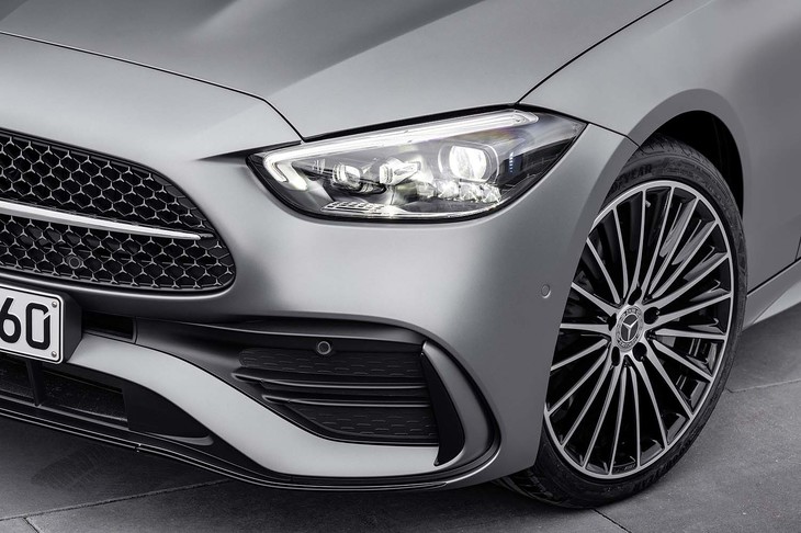 メルセデス・ベンツCクラス（フロントまわり）