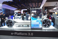EV専用プラットフォーム「e-Platform 3.0」。