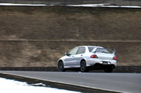 【Movie】スキール音を轟かせ、新型｢ランエボIX｣、FISCOを爆走！の画像