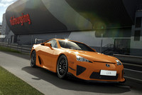 レクサス、「LFA Nurburgring Package」を展示の画像