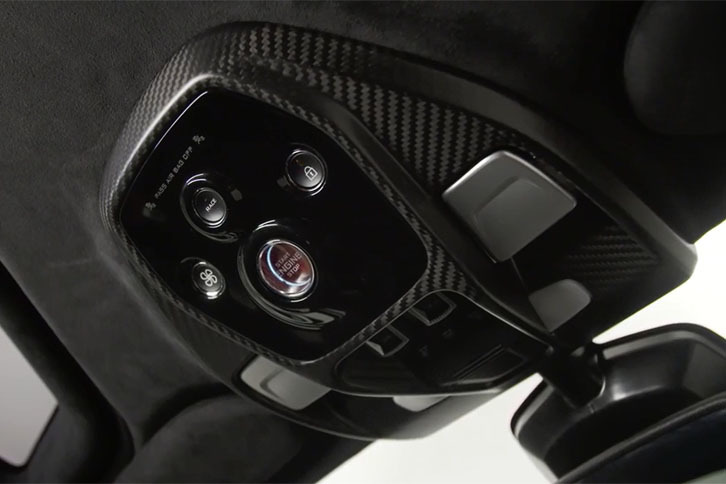 マクラーレン・セナ（インテリア）