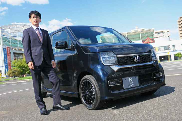 「ホンダN-WGN」の開発責任者である諌山博之氏。