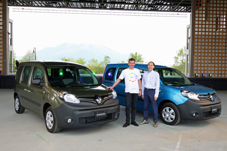 第8弾となる「カングー クルール」は、2018年5月13日に開催されたファンミーティング「第10回カングージャンボリー」でお披露目された。（写真＝大音安弘）