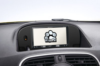 特別装備のSDナビゲーションは、起動画面も専用のものが用意される。