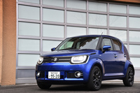 「ハイブリッドMZ」の4WD車。「イグニス」ではFF車と4WD車とで外観上の大きな違いはない。