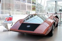 1970年「ランチア・ストラトス ゼロ」。2006年4月、ミラノ・デザインウィークで。