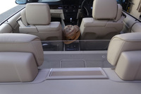 後席の快適性が大幅に増した。