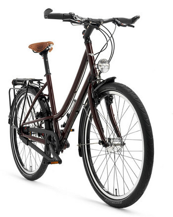 ドイツの普通の自転車は