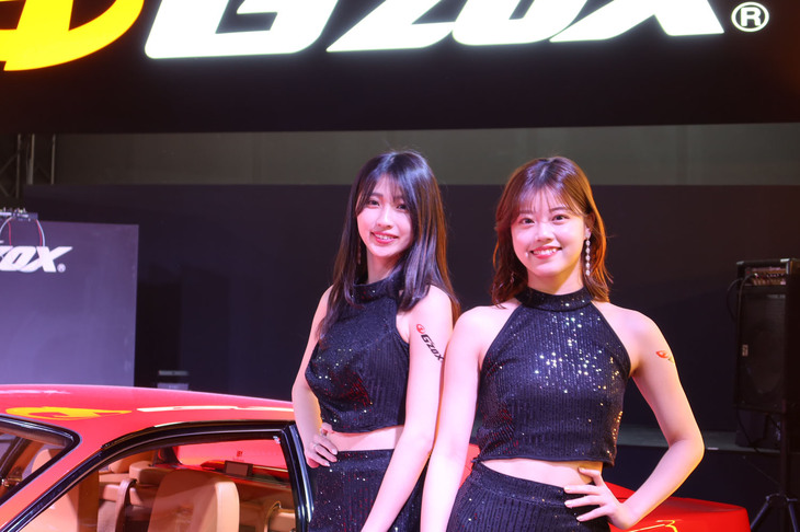 ソフト99ブースのコンパニオン。