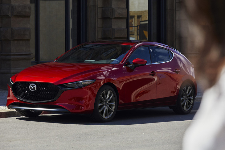 新型「マツダ3」のデザインには、「魁コンセプト」の影響が色濃く見られる。