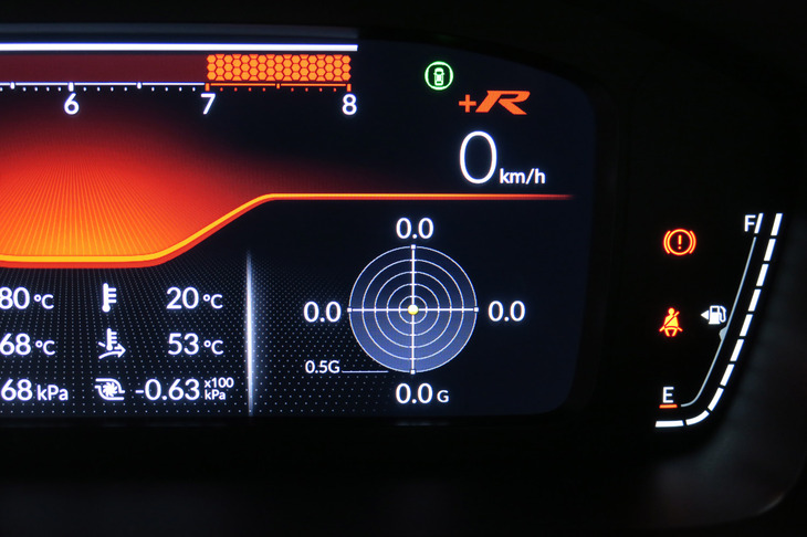 ホンダ・シビック タイプR（Gセンサー）