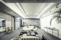 「レンジローバー・スポーツSV」に用いられる技術紹介のフロア。技術紹介といっても、パネルなどが並べられているわけではない。