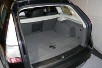 荷室は通常時で477リッター。シートを倒すことにより1331リッターまで拡大する（いずれもVDA法）。