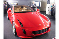 世界にたった1台、ジウジアーロ50周年記念「フェラーリGG50」にBSタイヤ装着の画像