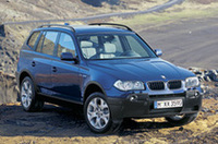 BMW、コンパクトSUV「X3」を公表の画像