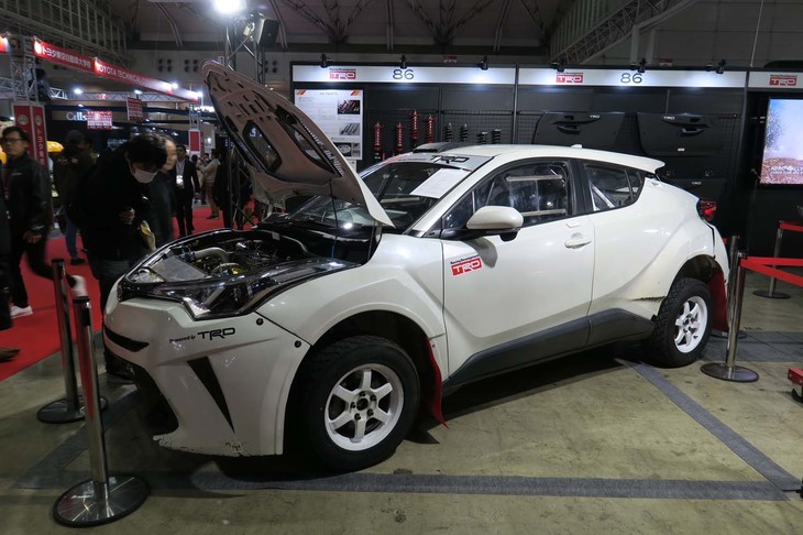 「トヨタC-HR」のラリー仕様車