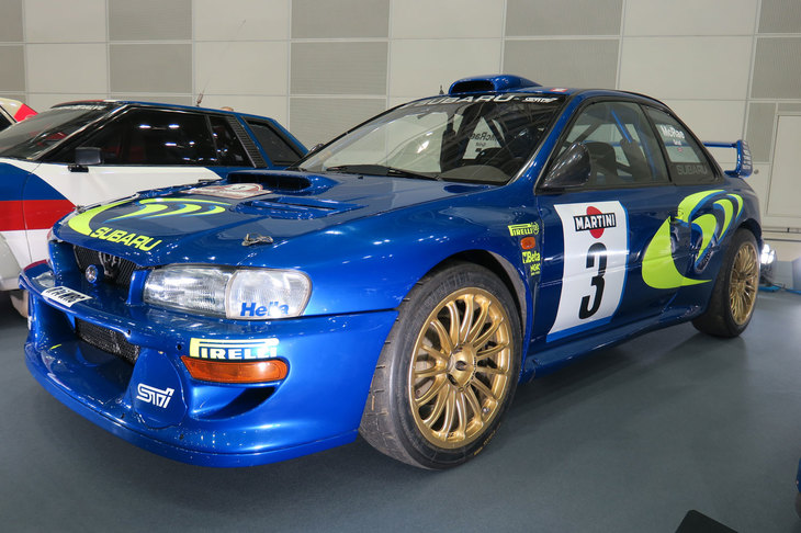 スバル・インプレッサ555 WRC（1998年）／主催者展示コーナー