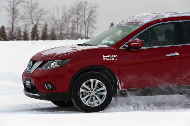 「アイスガードSUV G075」は、氷上性能のほかに、“性能長持ち”と省燃費にも配慮されている。また、近年人気の都市型SUVに対応するため、静粛性にも留意したという。