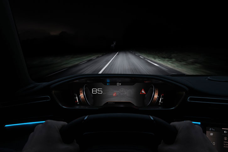 プジョー508（インテリア）