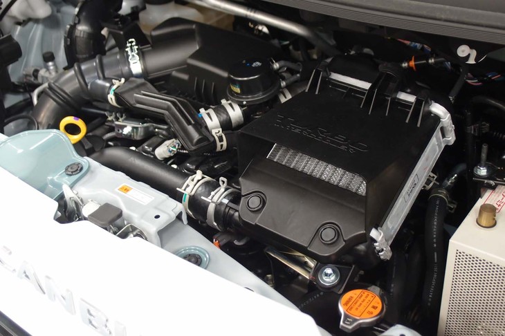 ダイハツ・ムーヴ キャンバス ストライプス（エンジンルーム＜0.66リッター直3ターボエンジン）