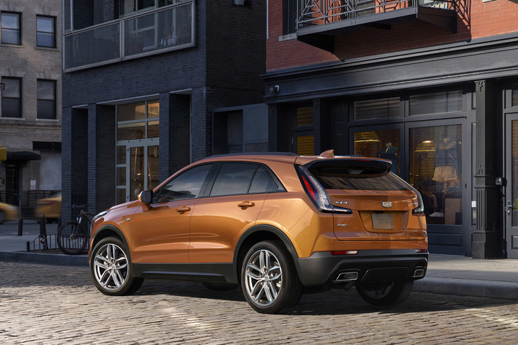 「キャデラックXT4」のボディーサイズは全長×全幅×全高＝4605×1875×1625mm。同ブランドで最もコンパクトなSUVだ。