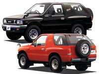 「いすゞ・ミュー」の発売も1989年。車名（Mu）の由来はミステリアスとユーティリティーの頭文字。