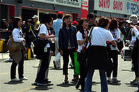 「CARTもてぎ」にみる、女性とレースの関係の画像