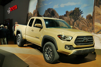 新型「トヨタ・タコマ」。タコマはここ10年ほど、ミドルサイズトラック市場のベストセラーに君臨していた。
    