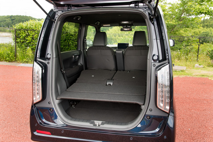 ホンダN-WGNカスタム L・ターボ Honda SENSING（ラゲッジスペース）