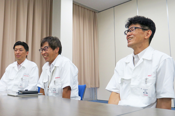 「N-BOX」の強みを“総合力”と語る開発メンバー。その根底には、しっかりとしたプラットフォームや合理的なパッケージなど、基本となるクルマのつくりがしっかりしていることがあるようだ。