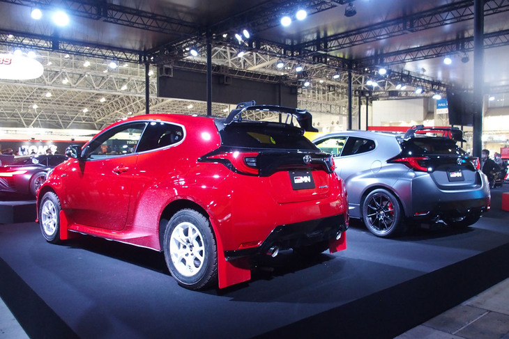 GRMNヤリス“ラリーパッケージ”（エクステリア）