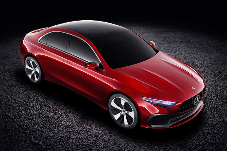 メルセデス・ベンツ・コンセプトAセダン（エクステリア）