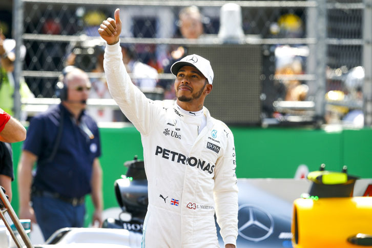 このレースを9位で終え、4度目のタイトルを獲得したメルセデスのルイス・ハミルトン。（Photo=Mercedes）