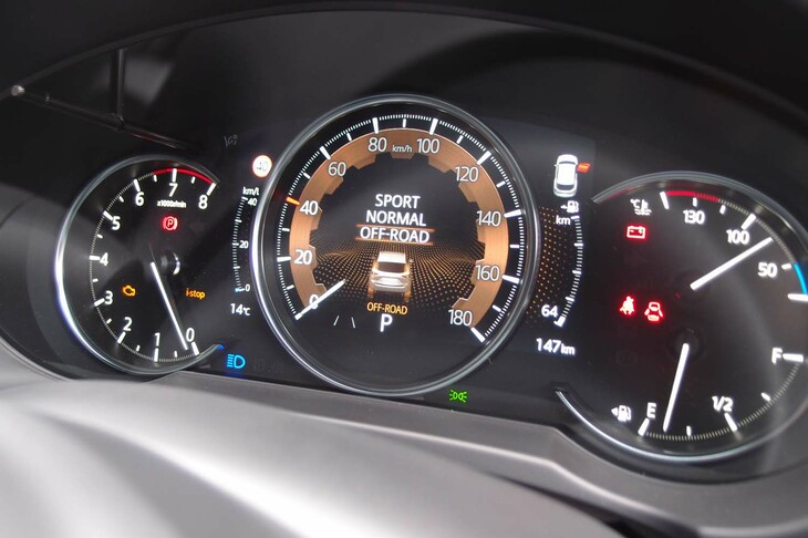 マツダCX-5 20Sフィールドジャーニー（メーターパネル）